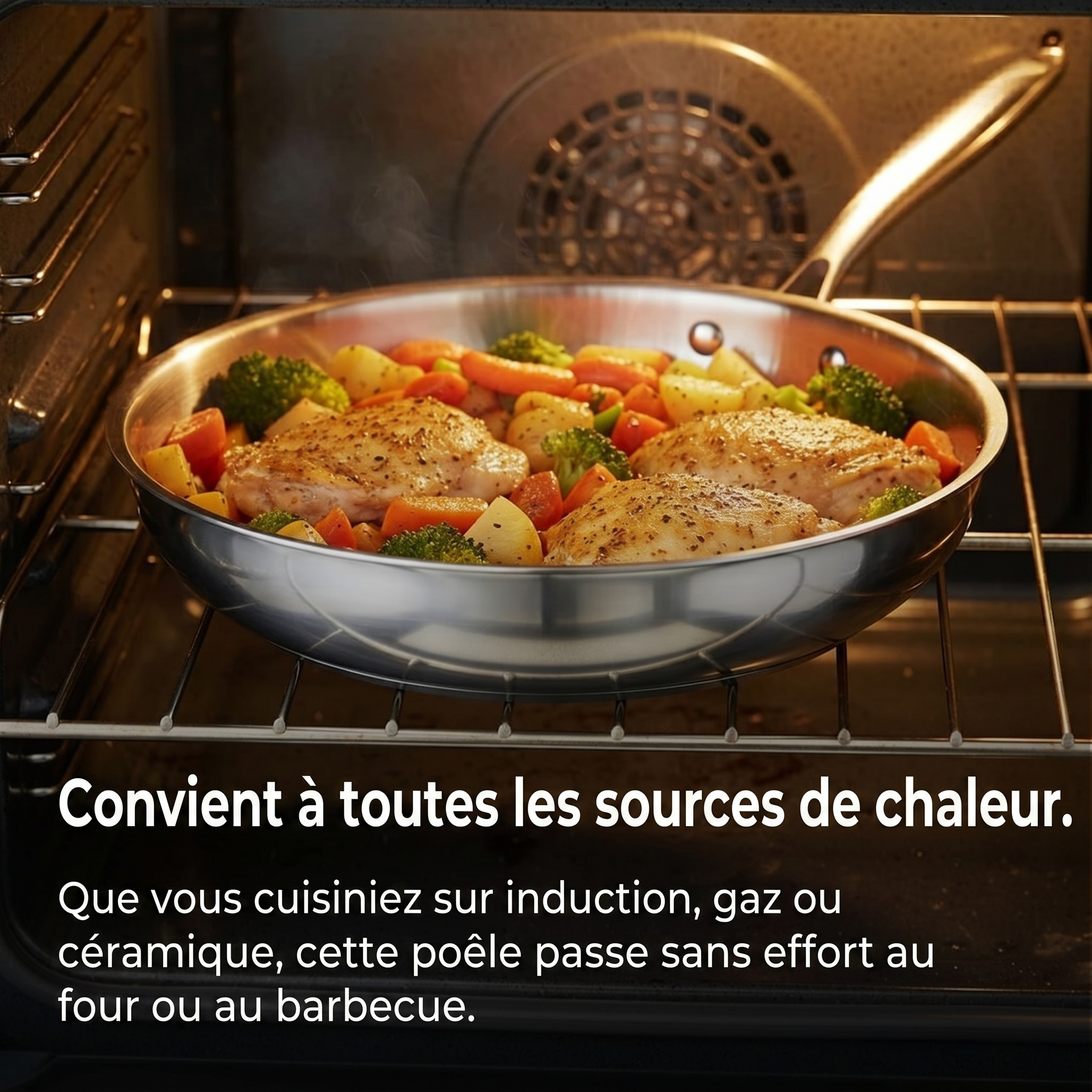 Ensemble de Casseroles en Titane Smith Pro