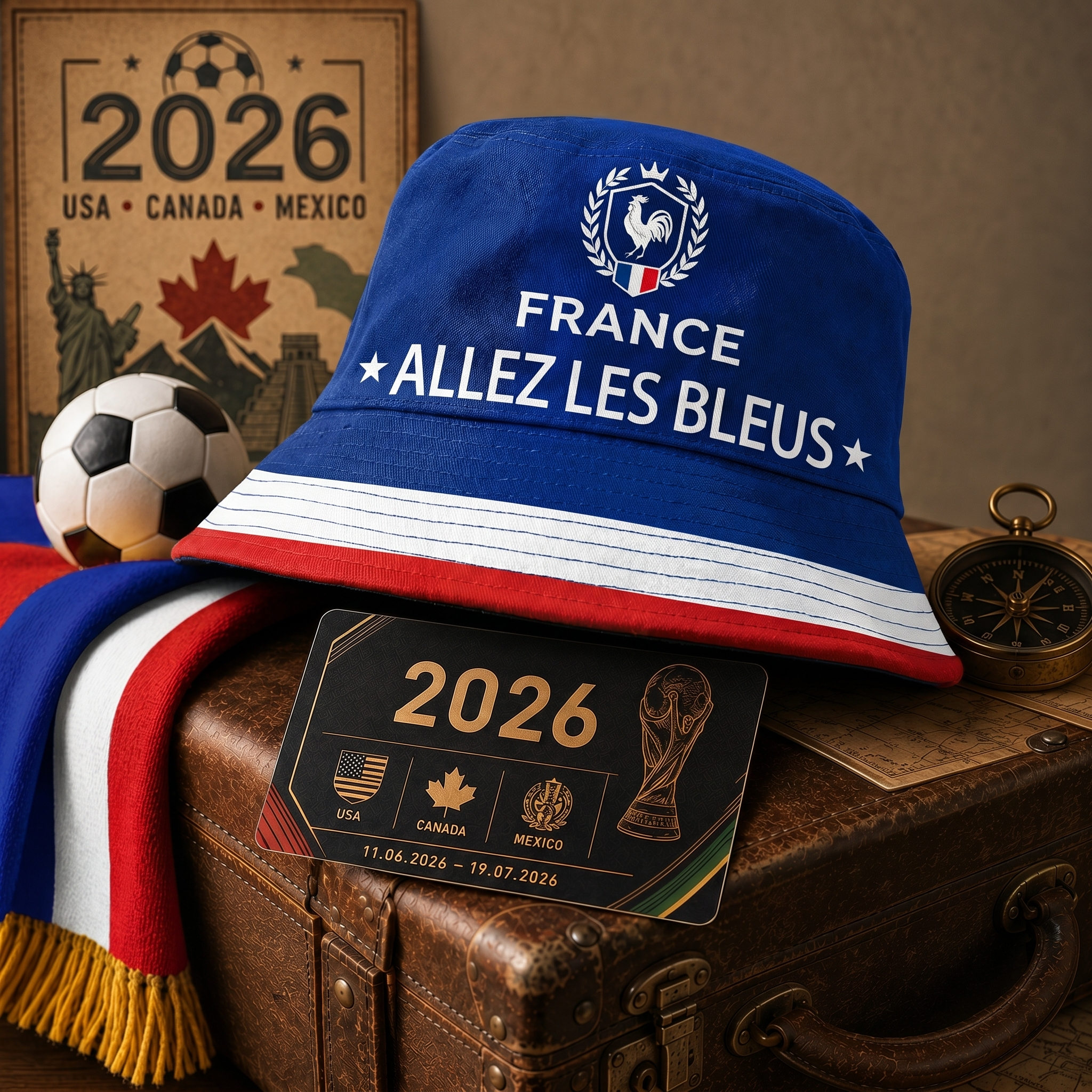 WK 2026 – Chapeau Bob France Édition