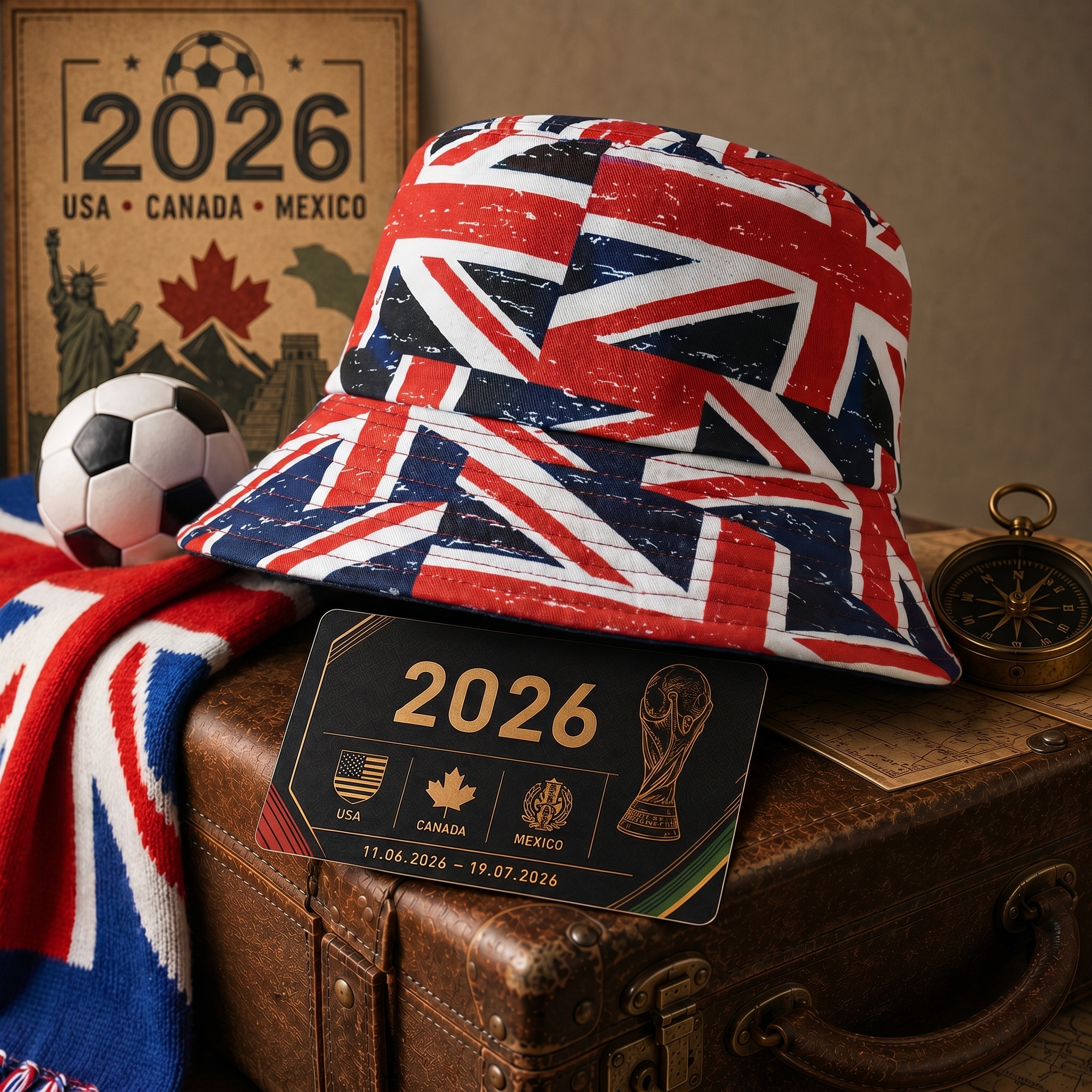 WK 2026 – Chapeau Bob Verenigd Koninkrijk Édition