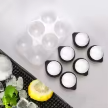 Moule à Glaçons Sphériques en Silicone