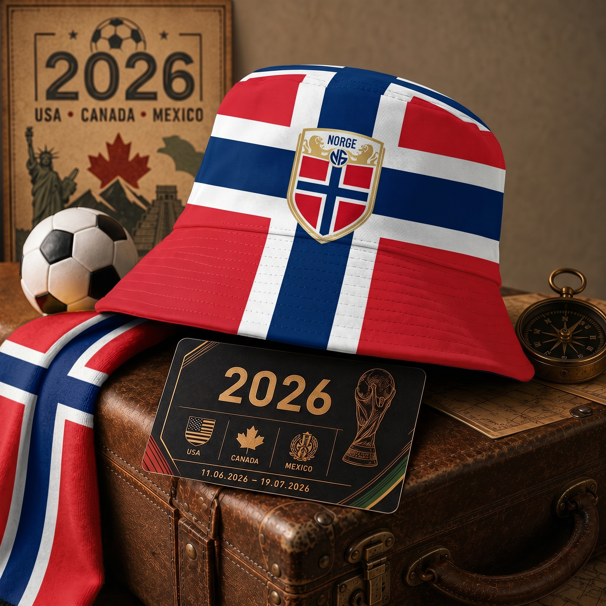 WK 2026 – Chapeau Bob Noorwegen Édition