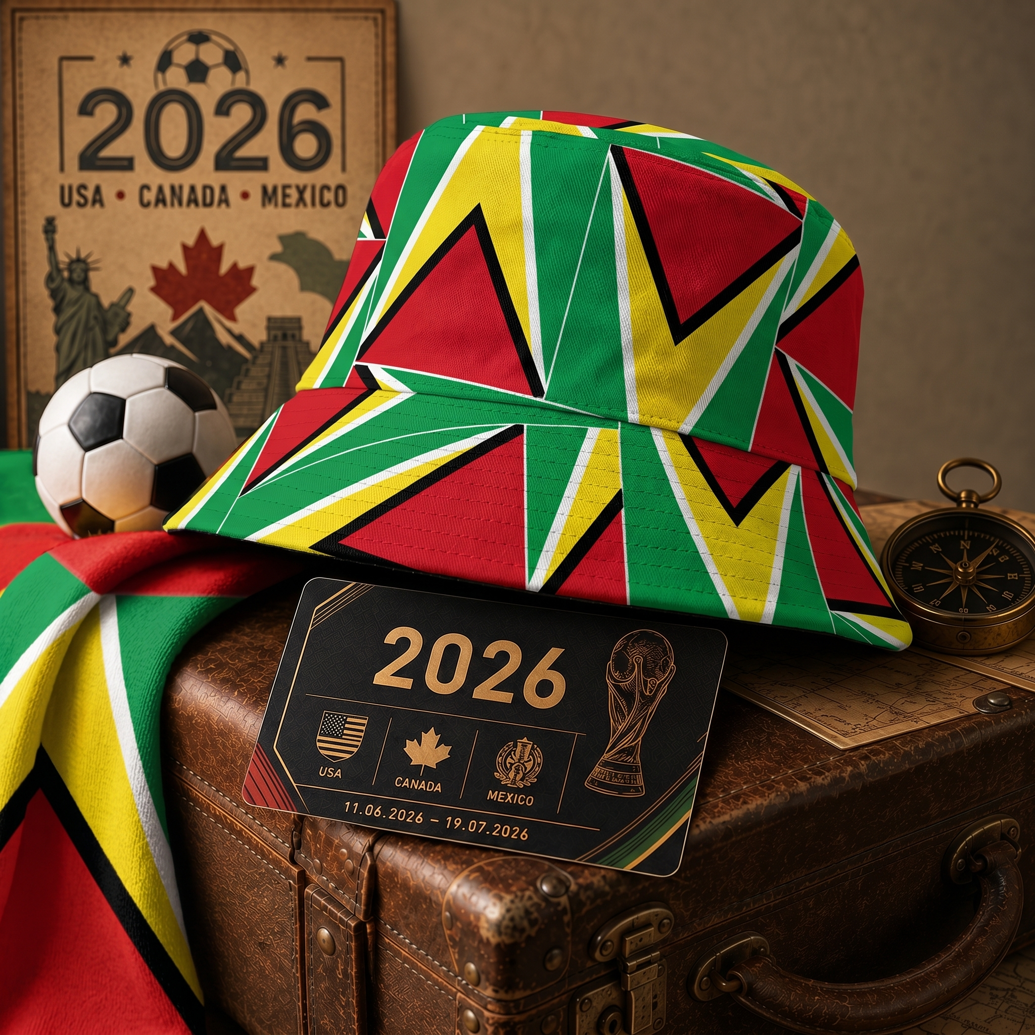 WK 2026 – Chapeau de Pêcheur Édition Guyane