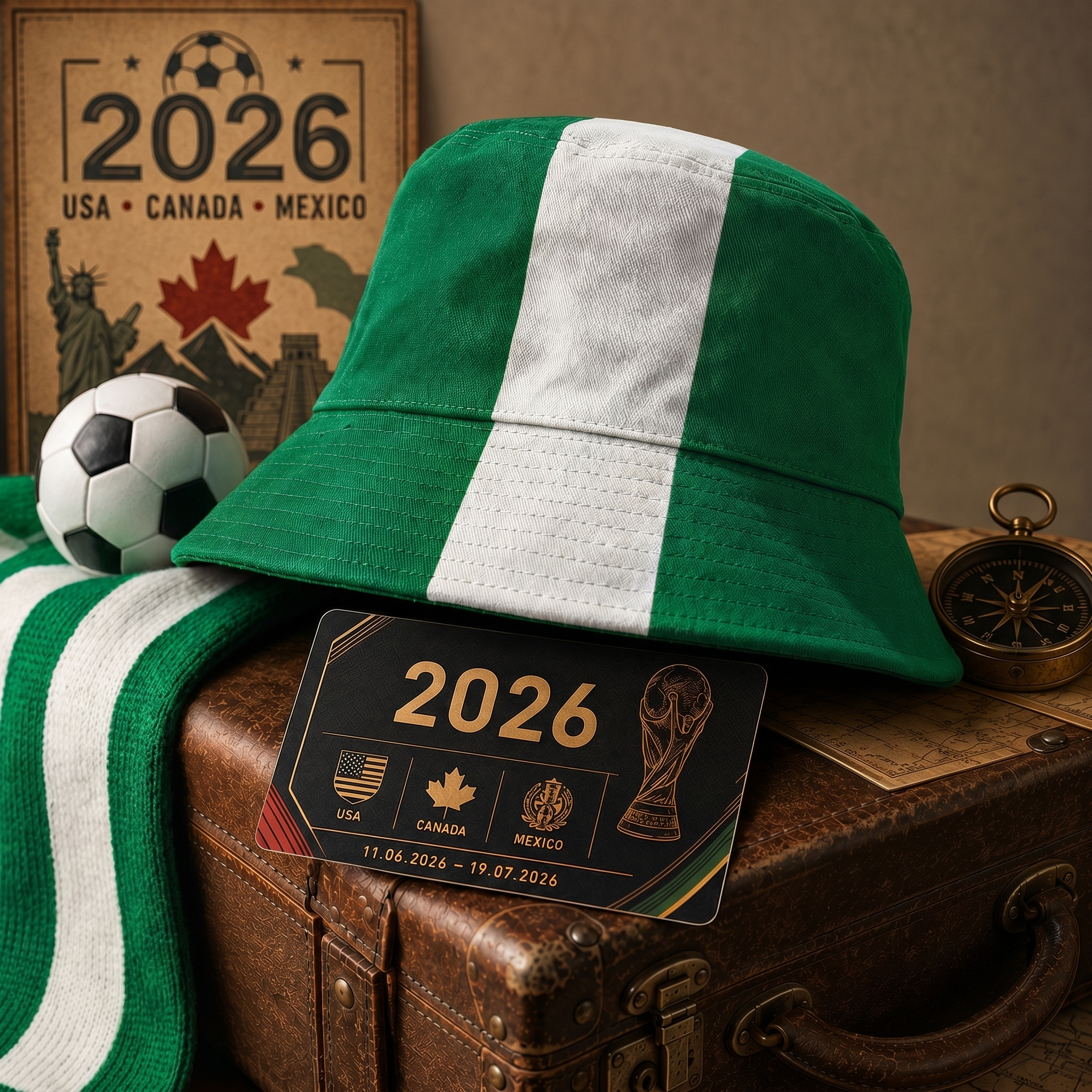 WK 2026 – Casquette Nigeria Édition