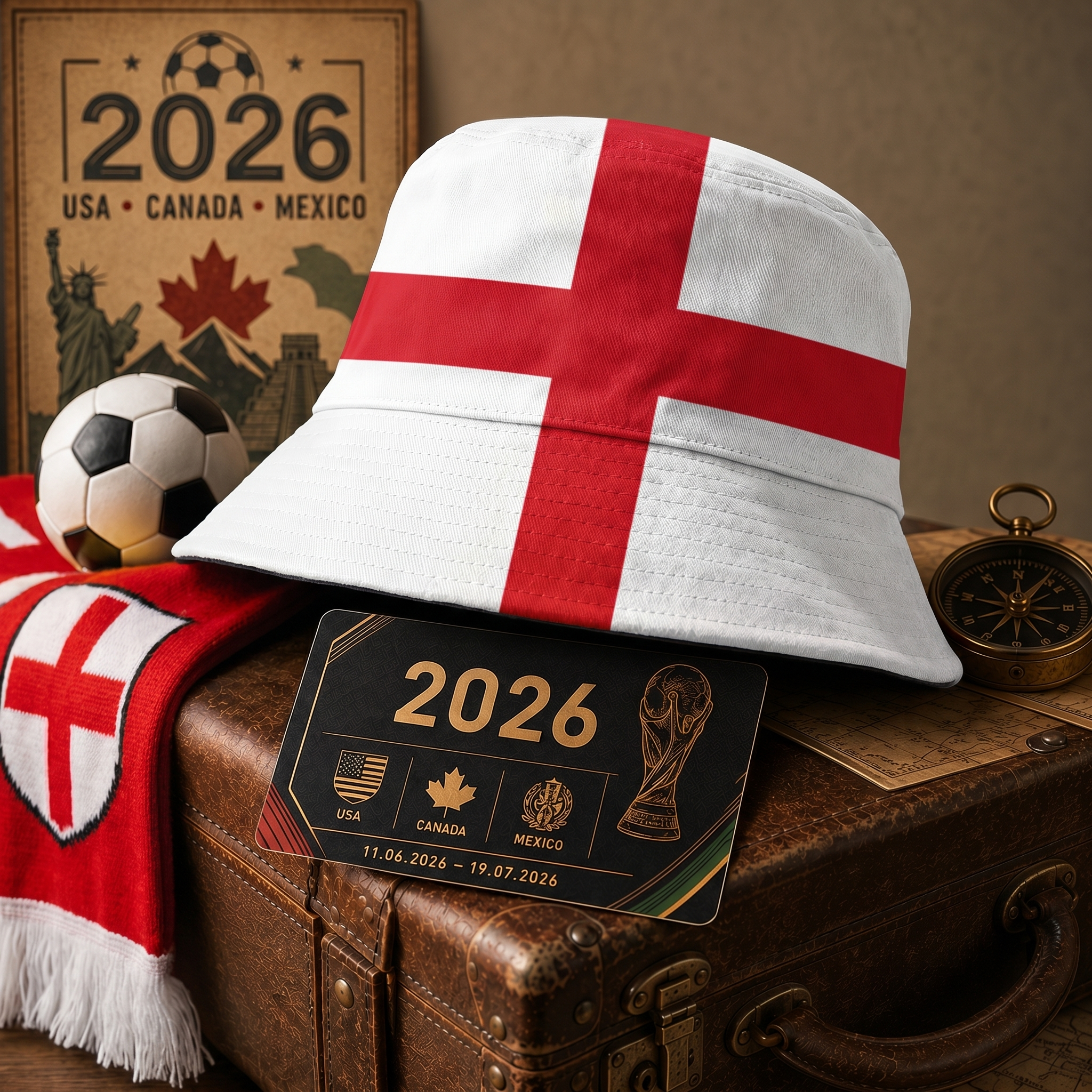 WK 2026 – Chapeau Bob Engeland Édition