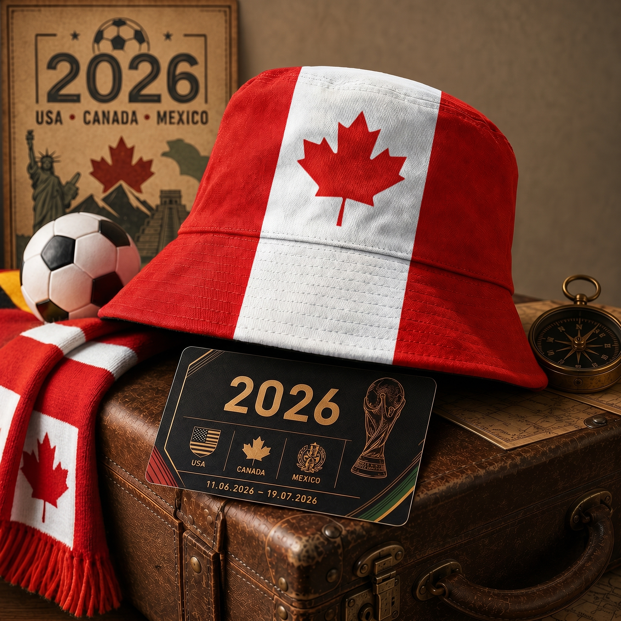 WK 2026 – Chapeau Bob Édition Canada