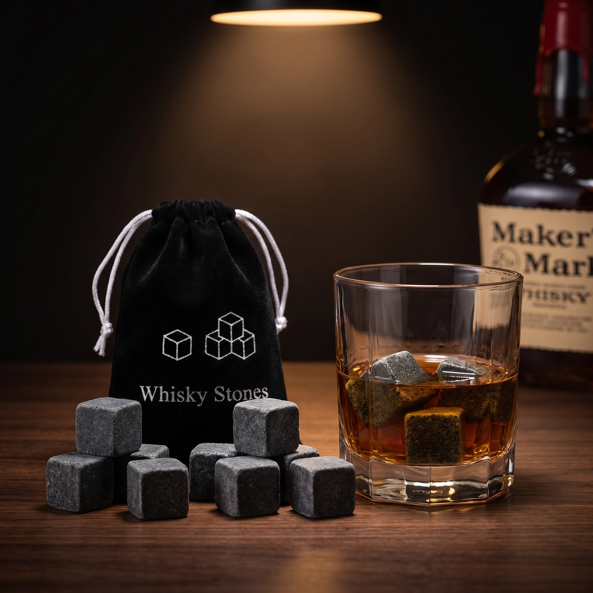 Les pierres à whisky Maison Roussel — Ensemble de 9